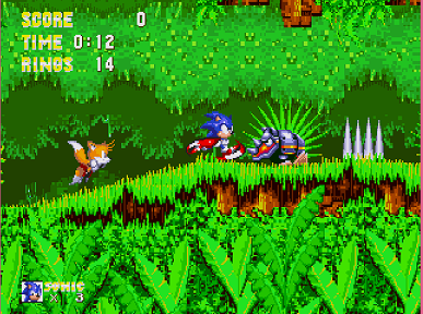 Cooler Sonic in Sonic 3 & Knuckles