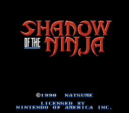 Shadow of the Ninja